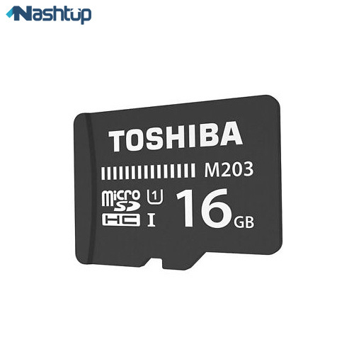 کارت حافظه MicroSD توشیبا مدل M203 ظرفیت 16 گیگابایت