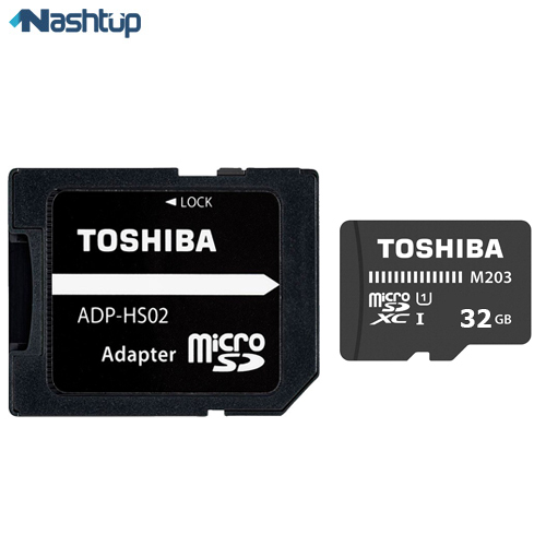 کارت حافظه MicroSD توشیبا مدل M203 ظرفیت 32 گیگابایت 
