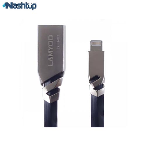 کابل تبدیل USB به microUSB لامیو مدل n023 طول 1 متر