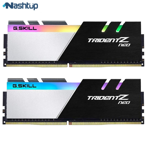 رم کامپیوتر جی اسکیل مدل  Trident Z Neo DDR4 3200MHz CL16 Dual ظرفیت 32 گیگابایت