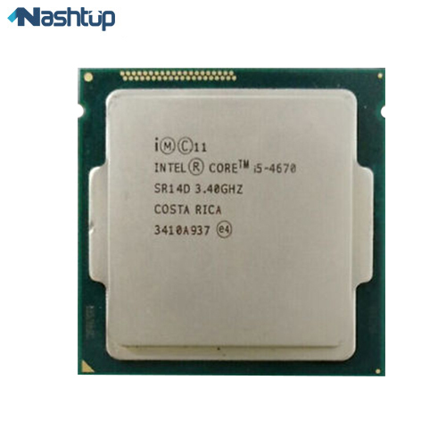 پردازنده مرکزی اینتل سری Haswell مدل Core i5-4670 TRAY