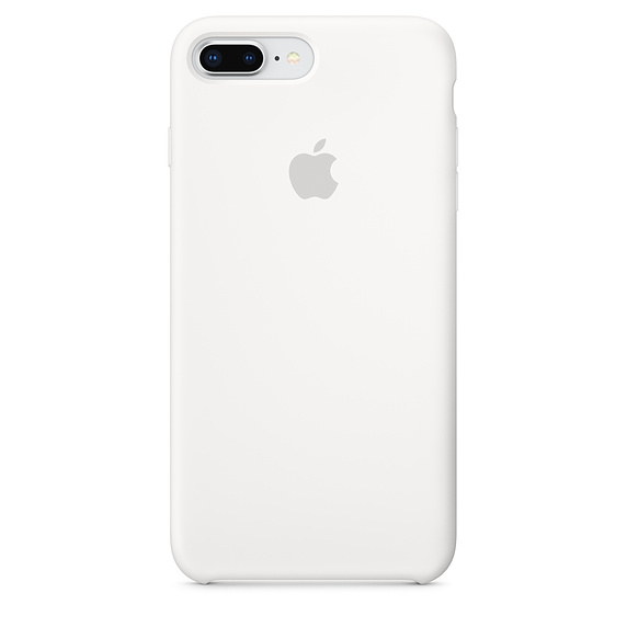 قاب سيليكونی رنگ سفید گوشی آيفون iPhone 8 Plus