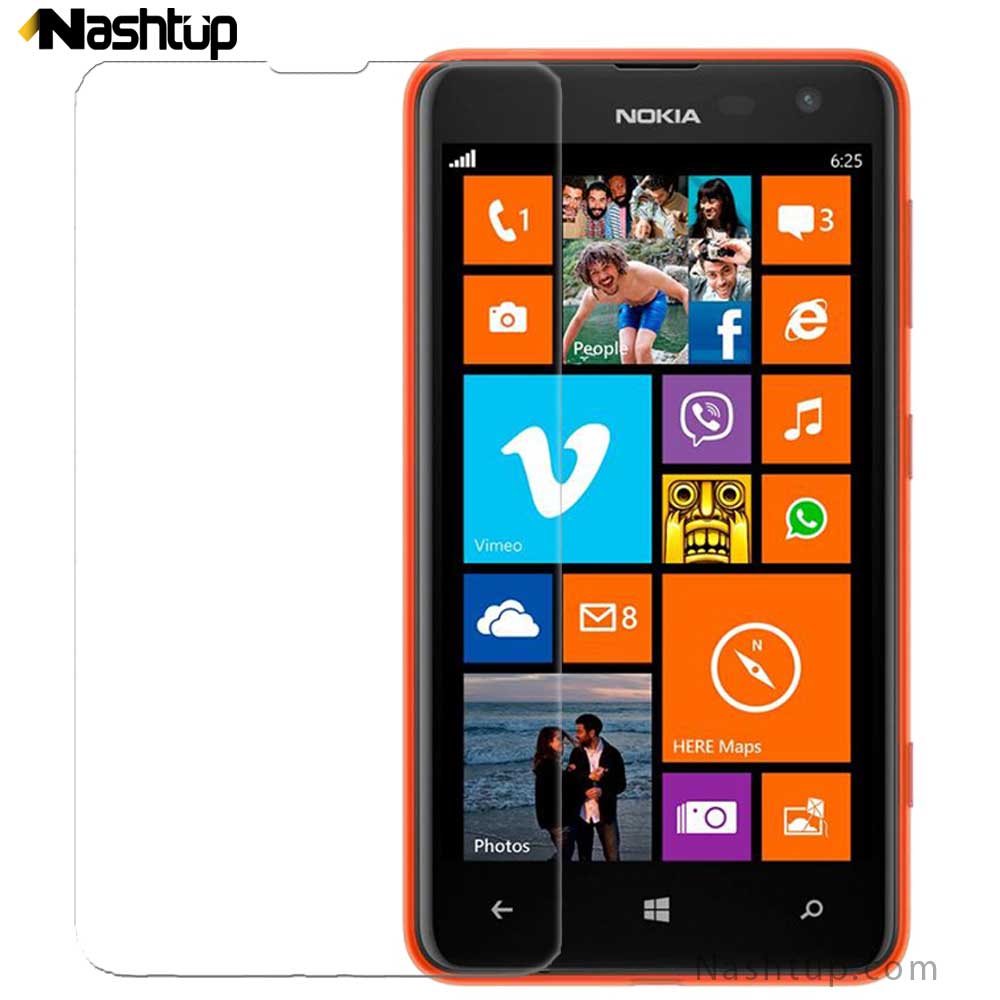 گلس شیشه ای و محافظ صفحه نمایش گوشی Nokia Lumia 625