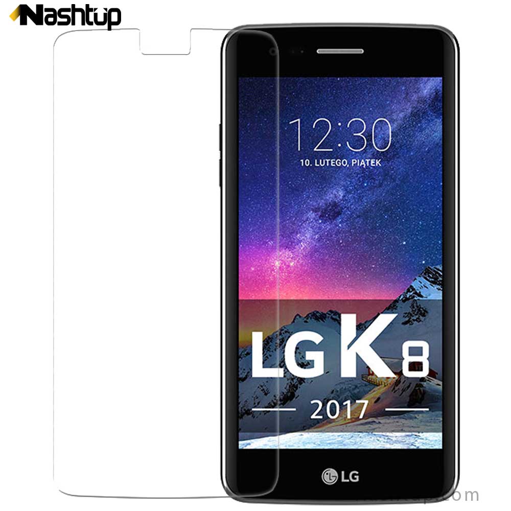گلس شیشه ای و محافظ صفحه نمایش گوشی LG K8 2017