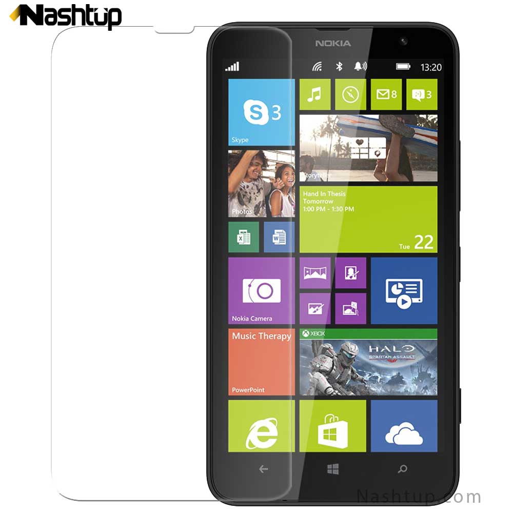 گلس شیشه ای و محافظ صفحه نمایش گوشی Nokia Lumia 1320