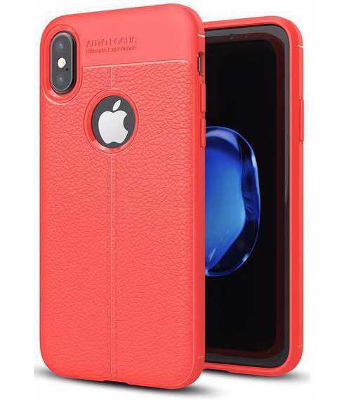 قاب ژله ای رنگ قرمز Auto Focus گوشی‏ Apple iPhone XS Max