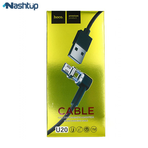 کابل تبدیل USB به microUSB هوکو مدل U20 طول 1 متر