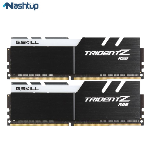 رم کامپیوتر جی اسکیل مدل TridentZ RGB DDR4 3200MHz CL16 Dual Channel ظرفیت 16 گیگابایت