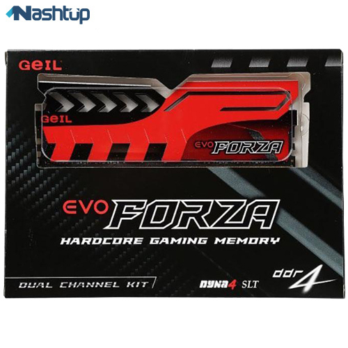 رم کامپیوتر ژل مدل EVO Forza DDR4 3200Mhz CL16 Dual Channel ظرفیت 32 گیگابایت
