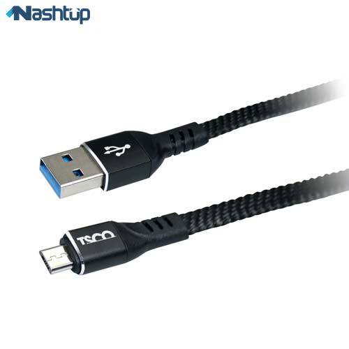 کابل تبدیل USB به microUSB تسکو مدل A59 طول 1 متر
