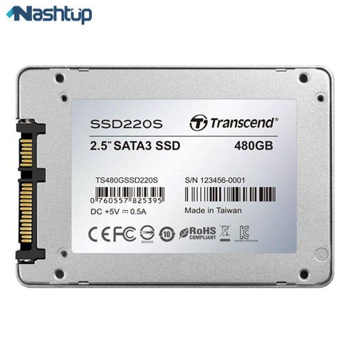 اس اس دی اینترنال ترنسند مدل SSD220S  با ظرفیت 480 گیگابایت