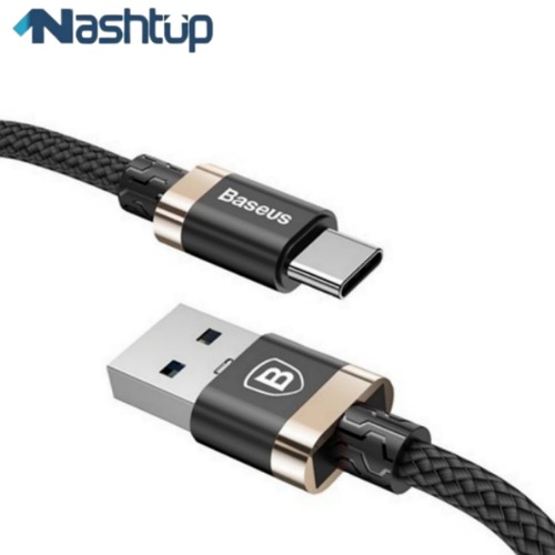 کابل شارژ باسئوس مناسب برای آیفون Golden Belt USB3.0 Cable