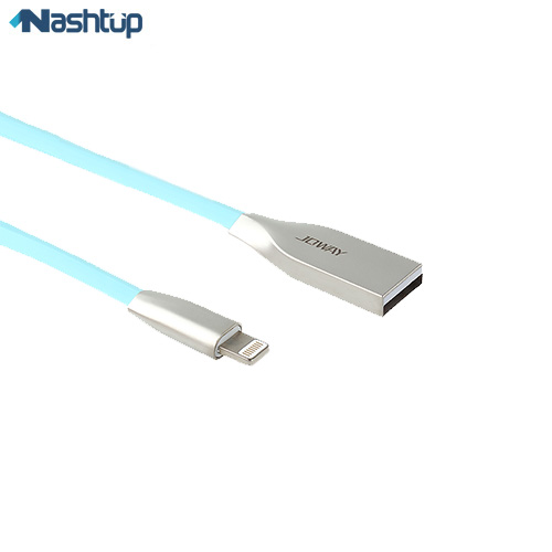 کابل تبدیل آیفون USB به لایتنینگ جووی مدل li-87 طول 1 متر
