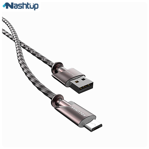 کابل تبدیل USB به MicroUSB کلومن مدل KD-21 طول 1 متر