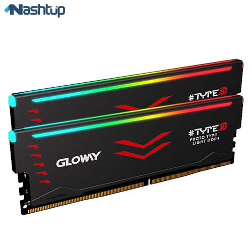 رم کامپیوتر آسگارد مدل Gloway RGB DDR4 3200MHz CL16 Dual Channel ظرفیت 16 گیگابایت