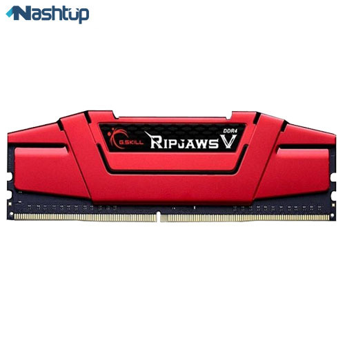 رم کامپیوتر جی اسکیل مدل RipjawsV DDR4 8GB x 2 3000MHz CL15 Dual Channel ظرفیت 16 گیگابایت