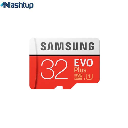کارت حافظه سامسونگ مدل Evo plus همراه با آداپتور SD و ظرفیت 32 گیگابایتی